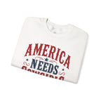 America Needs Cowgirls Sweatshirt