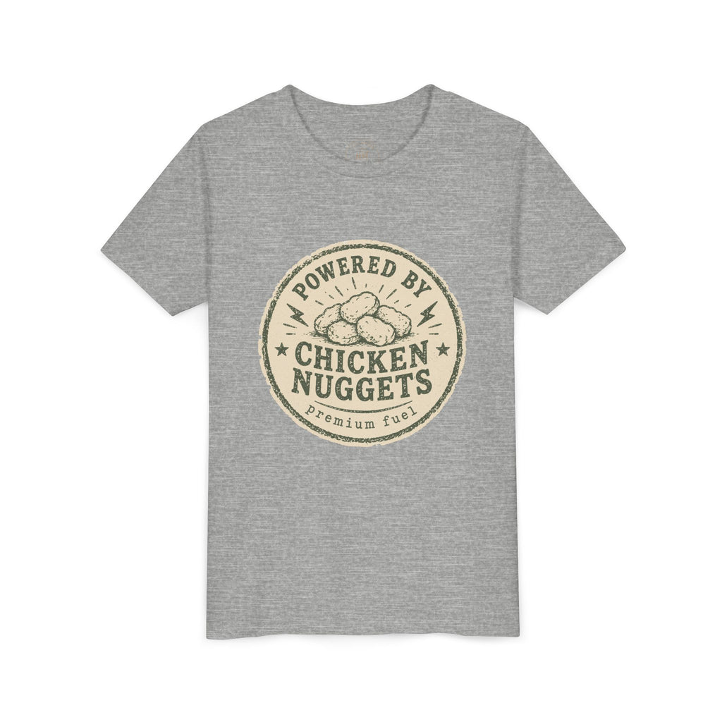 Powered by Chicken Nuggets Youth Graphic T-Shirt
