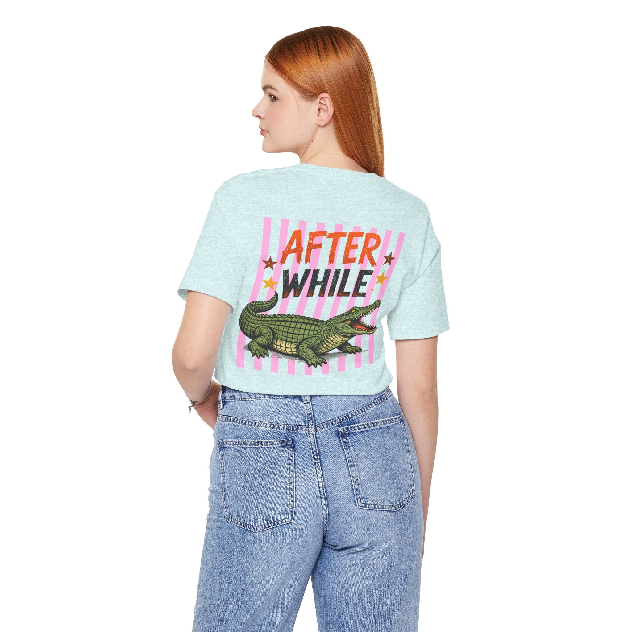 Later Alligator Graphic T-Shirt – Retro Crocodile Graphic Tee