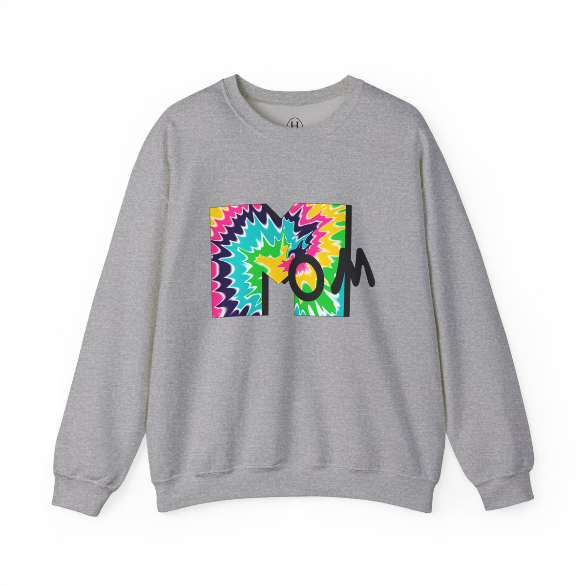 Tie-Dye Mom Crewneck Sweatshirt