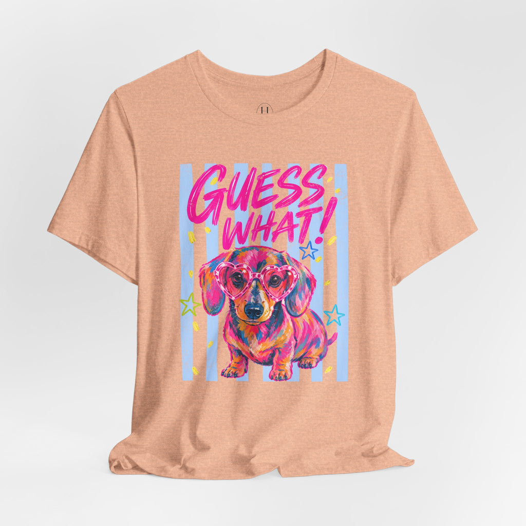 'Guess What? Wiener Butt' Graphic Tee