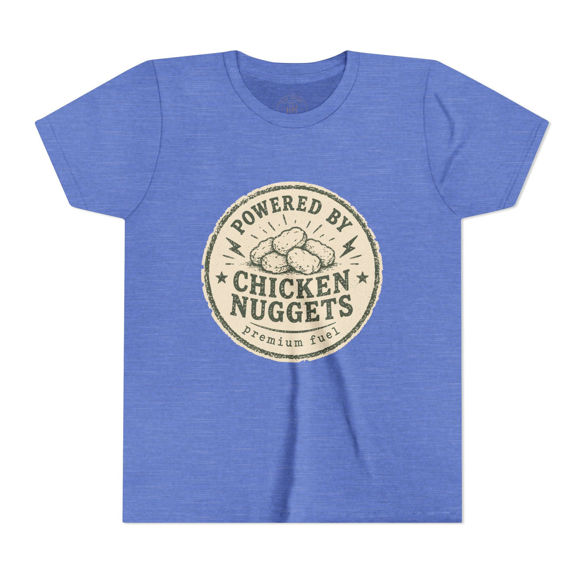Powered by Chicken Nuggets Youth Graphic T-Shirt