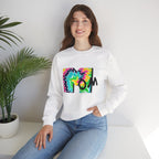 Tie-Dye Mom Crewneck Sweatshirt