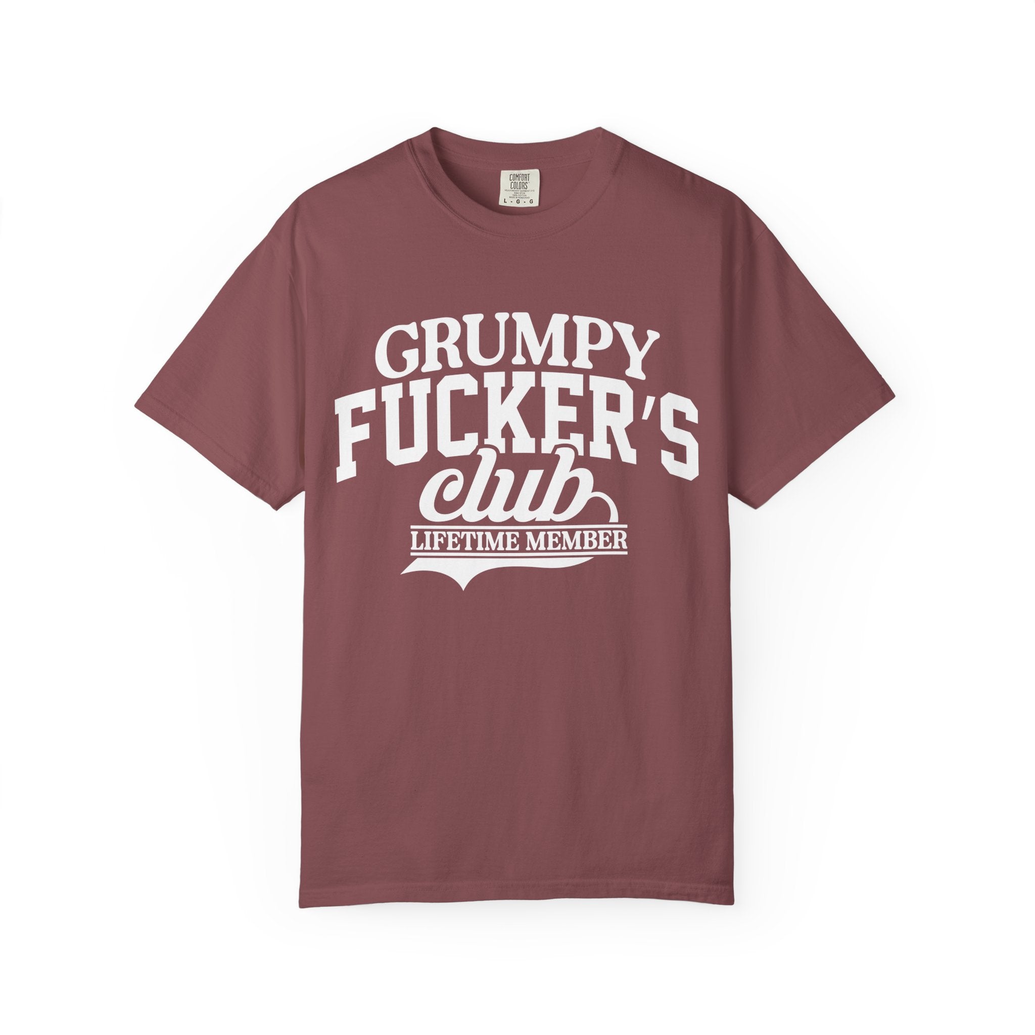 Grumpy Fucker's Club Lifetime Member T-Shirt