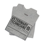 Veterinary Technicians "Nutrition Facts"  Vet Tech Gift Tee