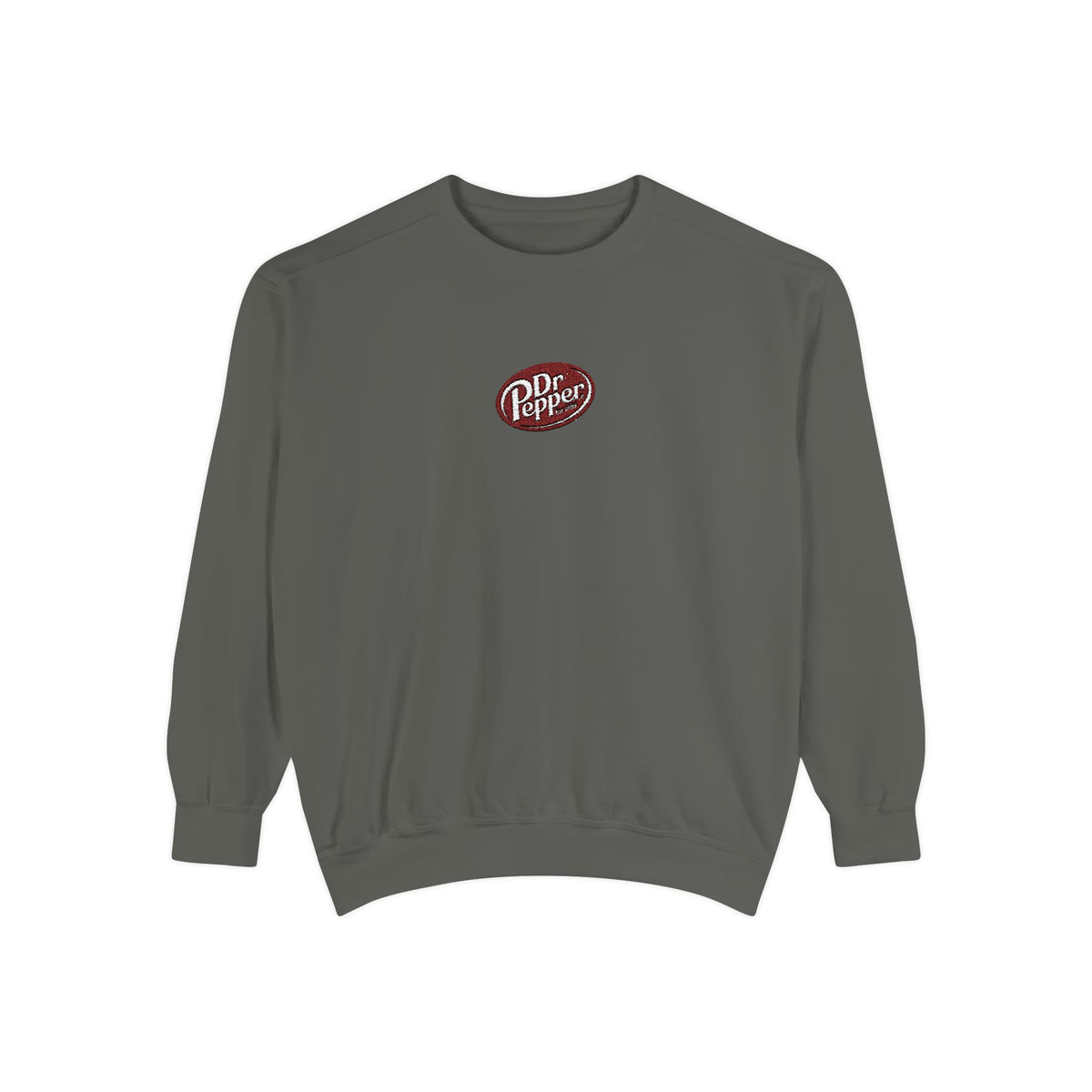 Dr Pepper Logo Garment-Dyed Sweatshirt