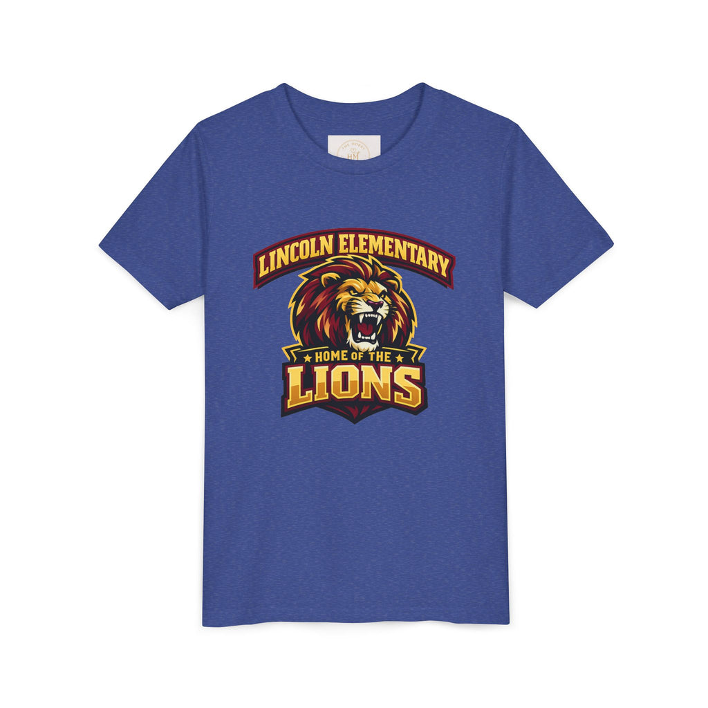 Youth Lions School Spirit Short Sleeve Tee