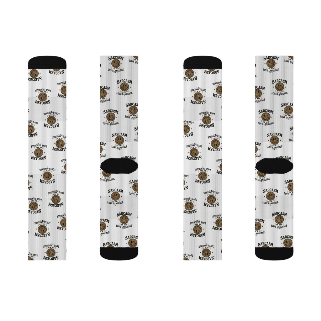 Sarcasm Crew Socks