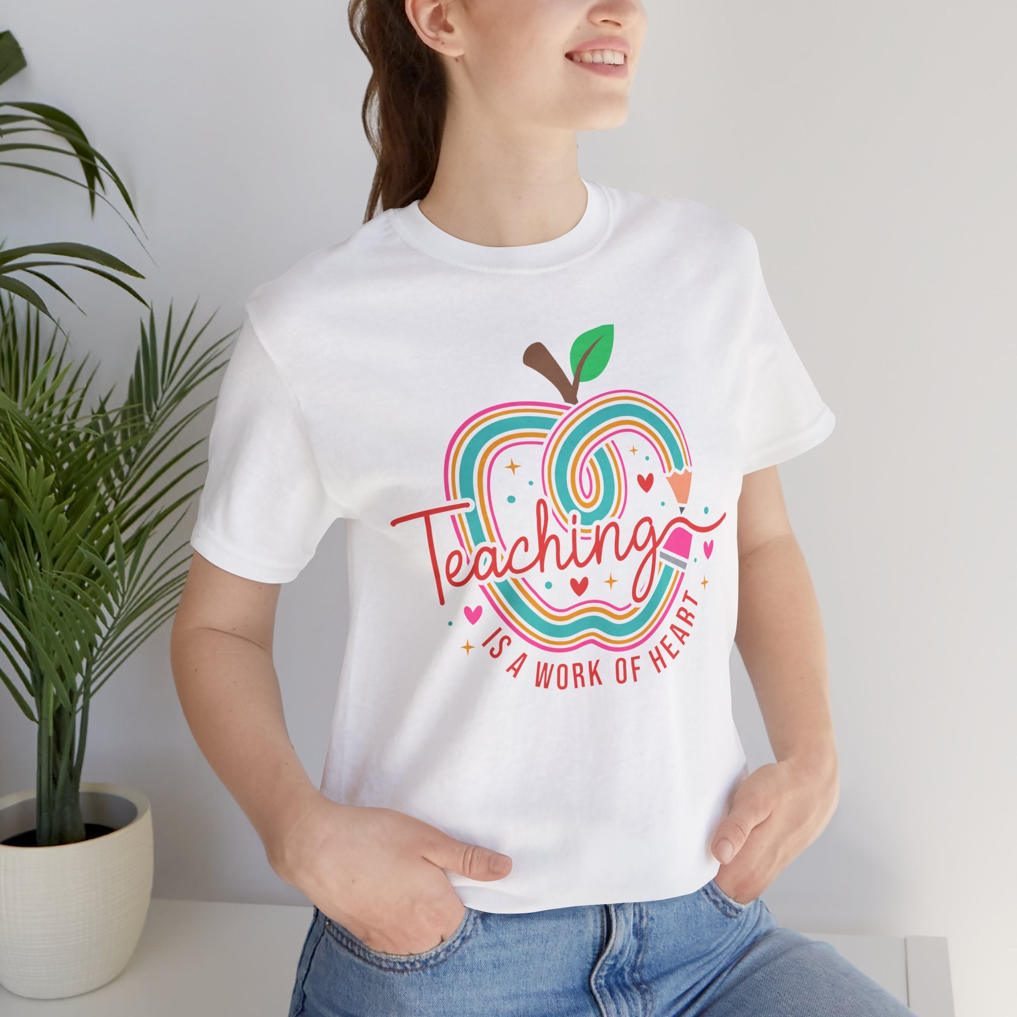 Teaching Is a Work of Heart  T-Shirt
