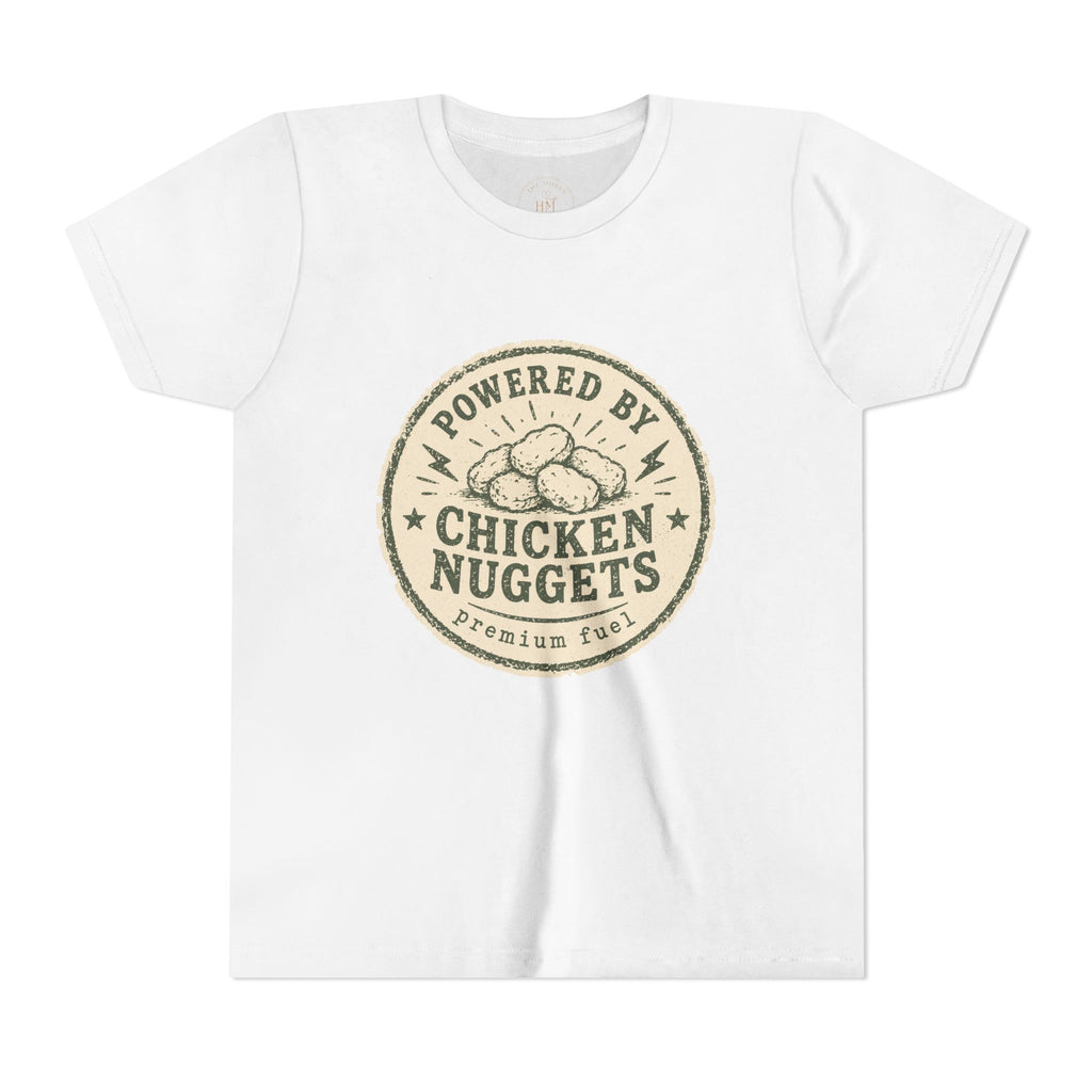 Powered by Chicken Nuggets Youth Graphic T-Shirt