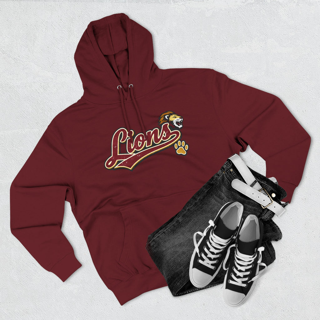 Lions Script Hoodie Unisex