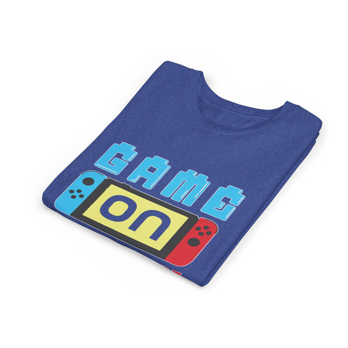 "Game On" Second Grade Gamer Shirt (Custom Name)