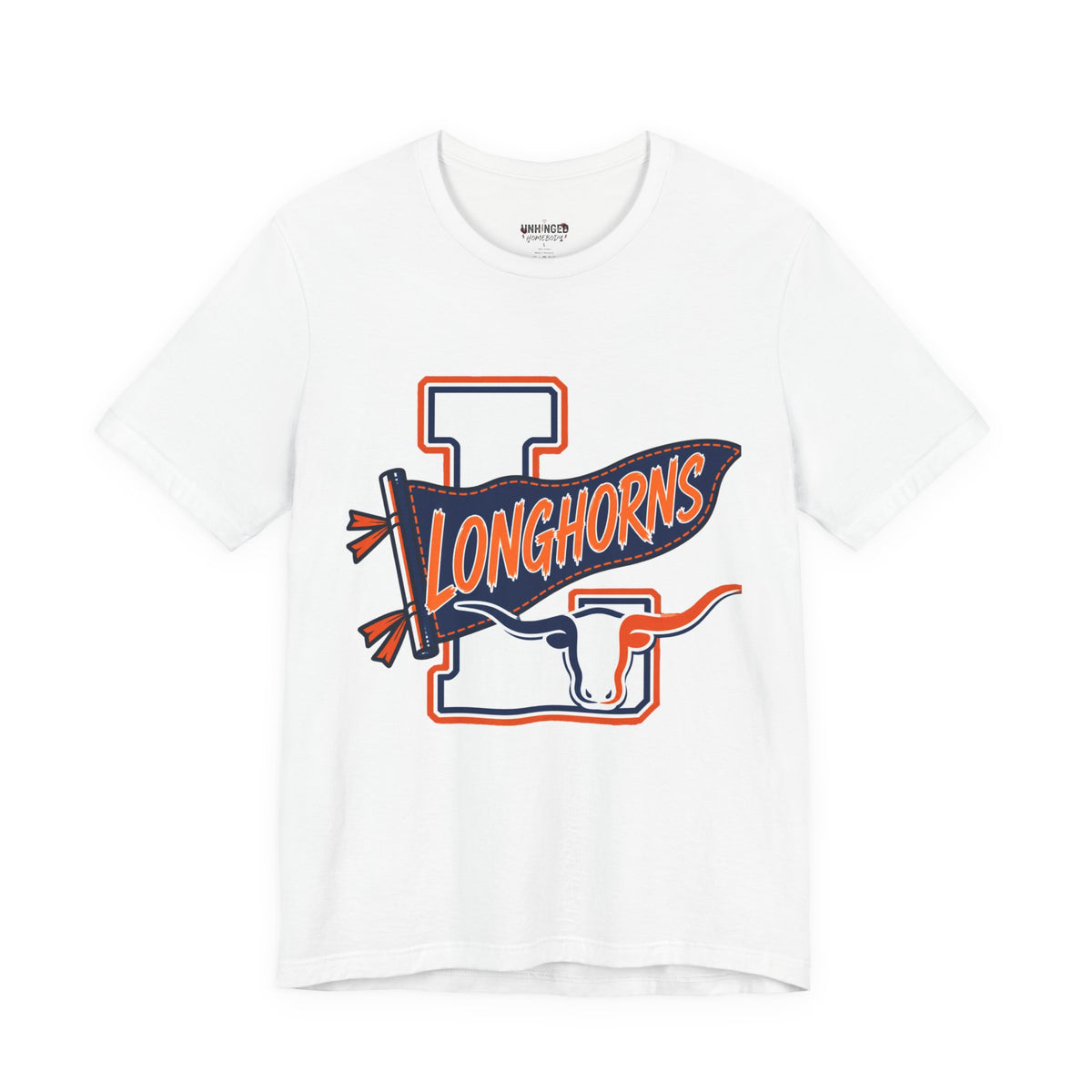 Longhorns Vintage Varsity Tee