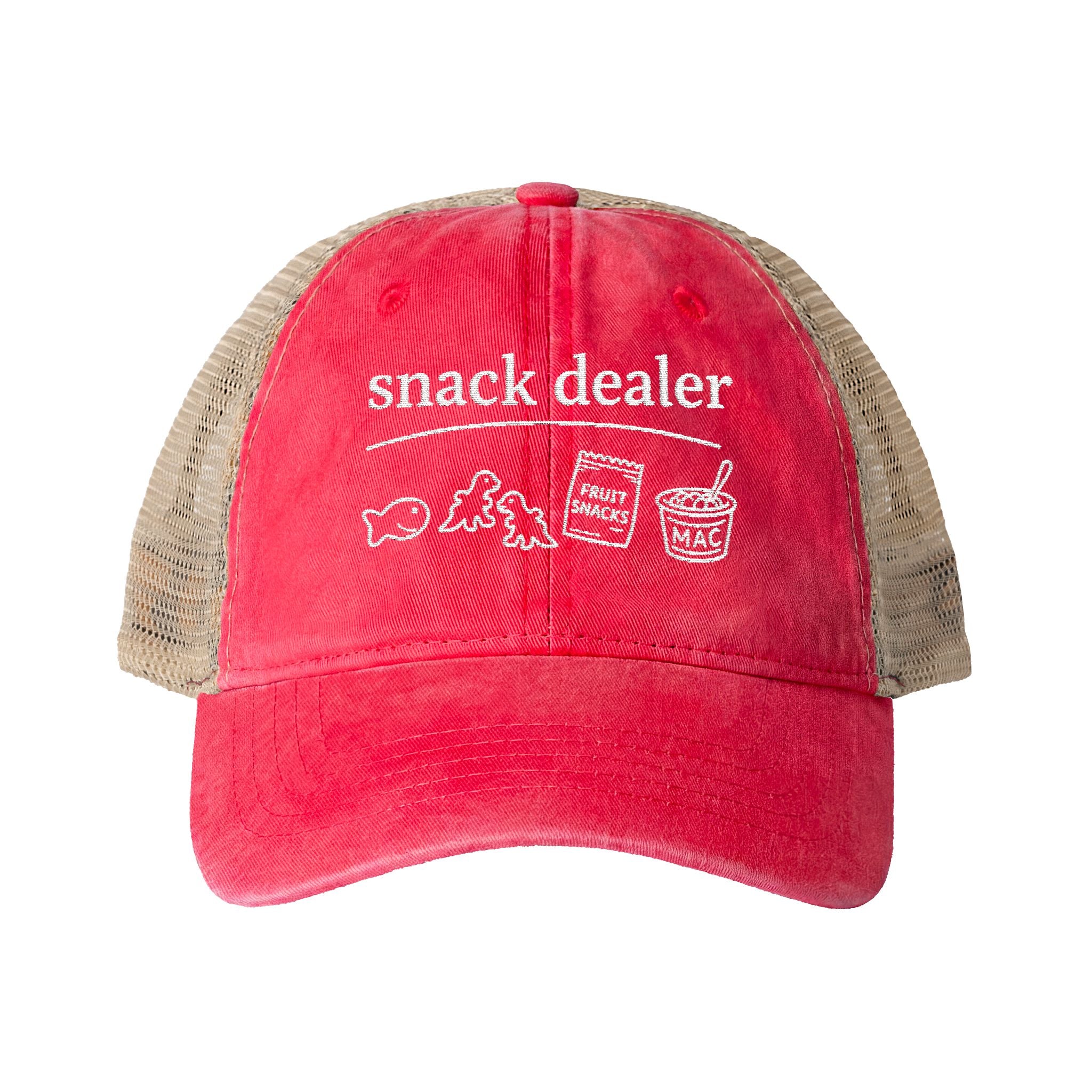 Snack Dealer  Washed Mesh Hat