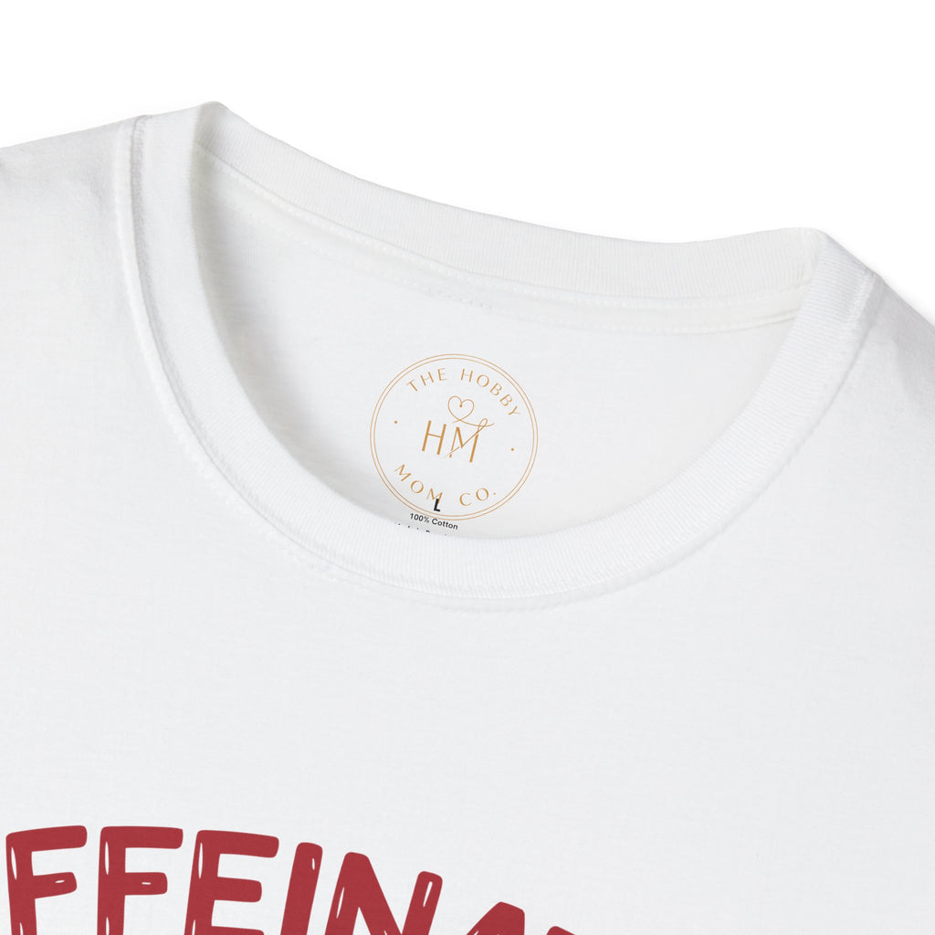 Caffeinated Moms Club Graphic T-Shirt – Funny Coffee Mom Tee