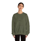Cat Minimalist Crewneck Sweatshirt