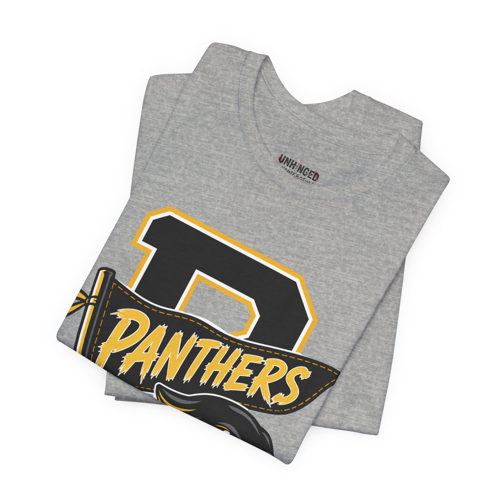 Panthers Vintage Letterman Tee