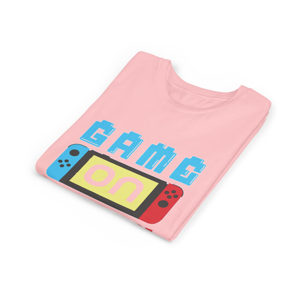 "Game On" Second Grade Gamer Shirt (Custom Name)
