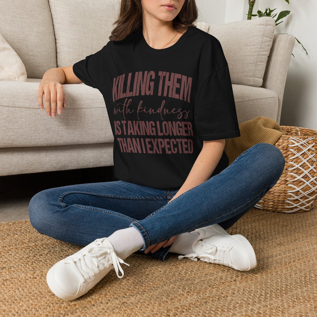 Killing Them With Kindness Graphic T-Shirt