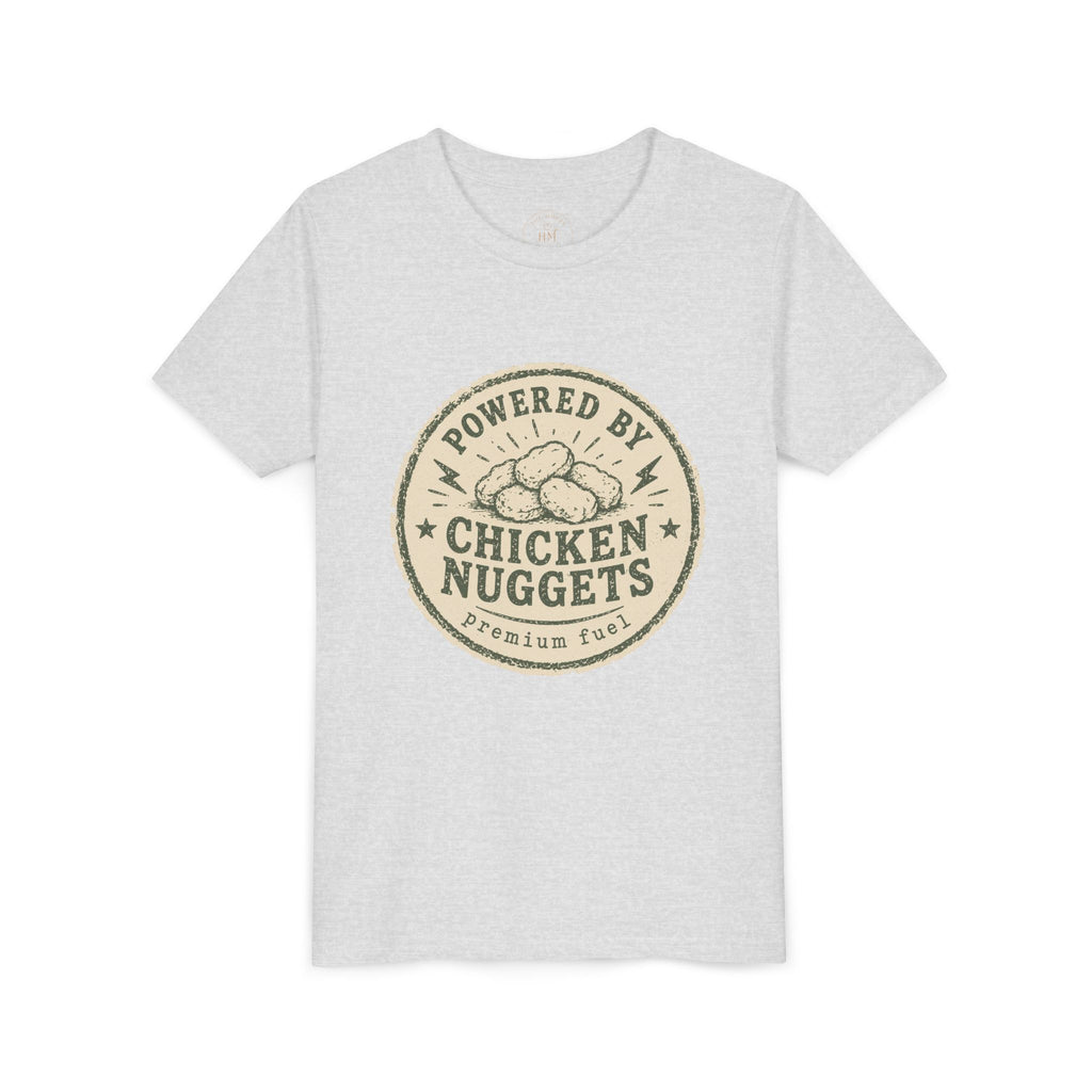 Powered by Chicken Nuggets Youth Graphic T-Shirt