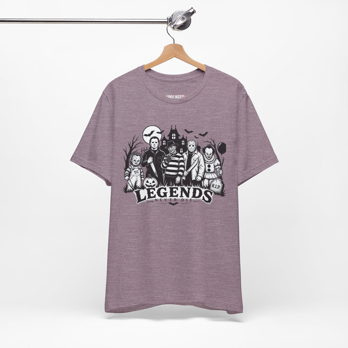 Legends Never Die Halloween Graphic Tee