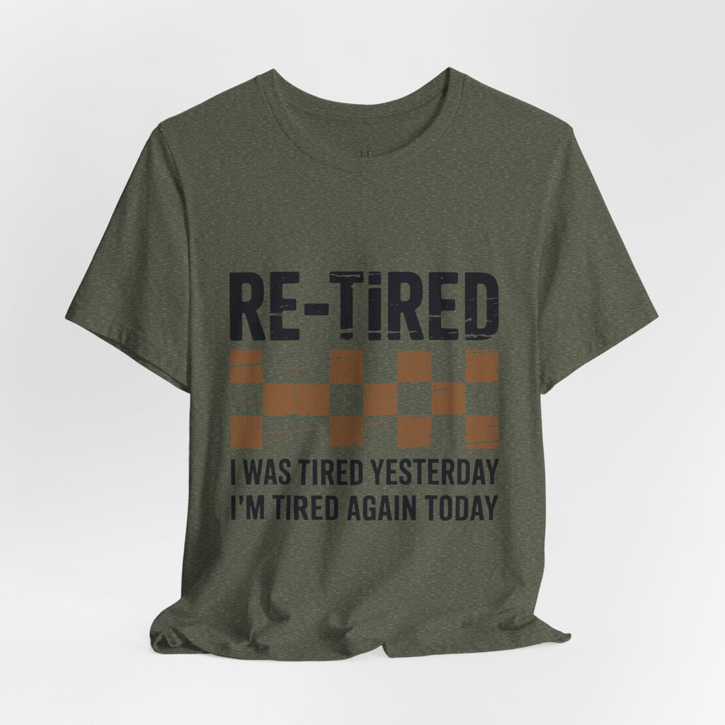 Re-Tired Checkerboard T-Shirt