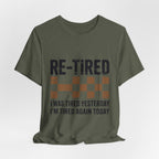 Re-Tired Checkerboard T-Shirt
