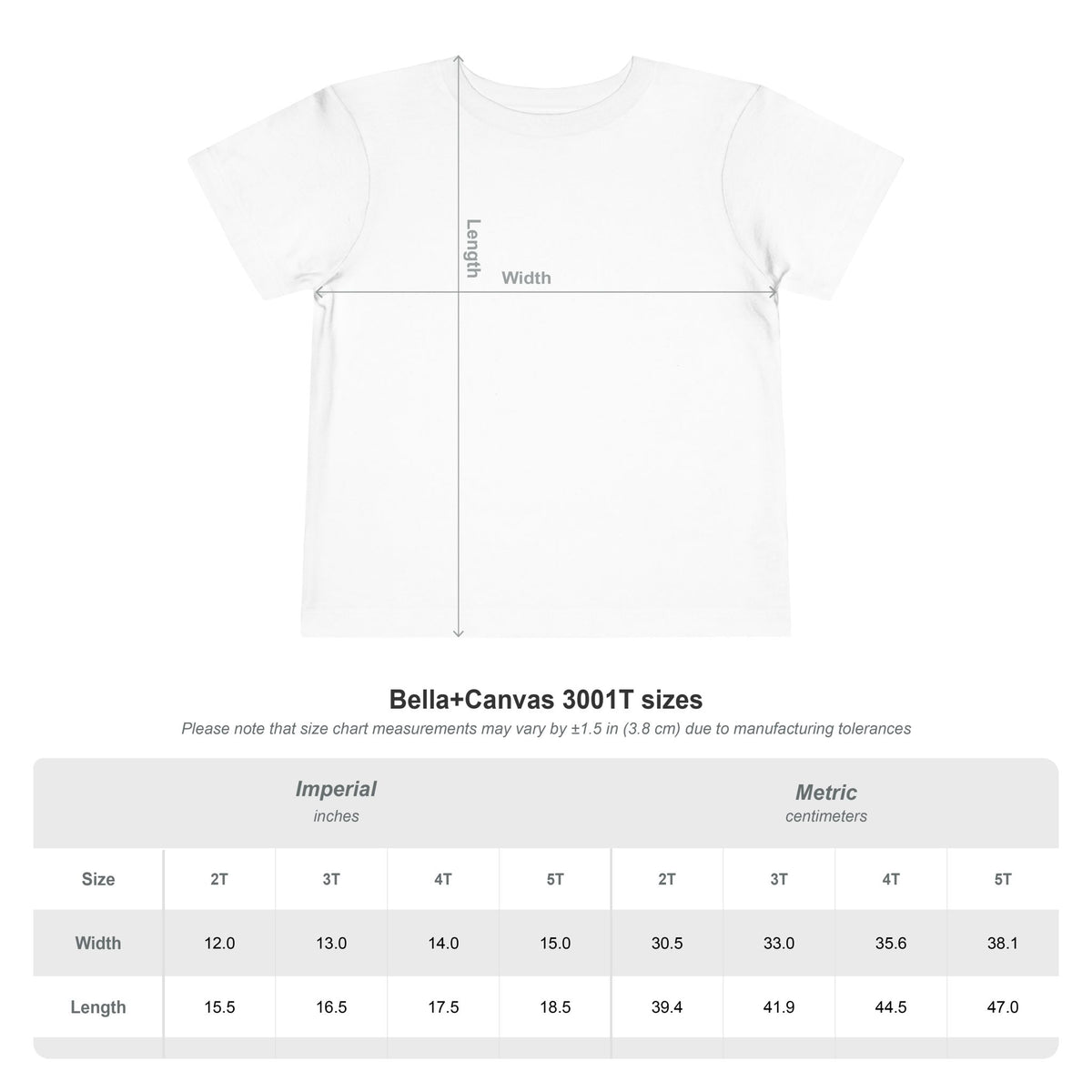 Pre-K Toddler Tee — Personalized
