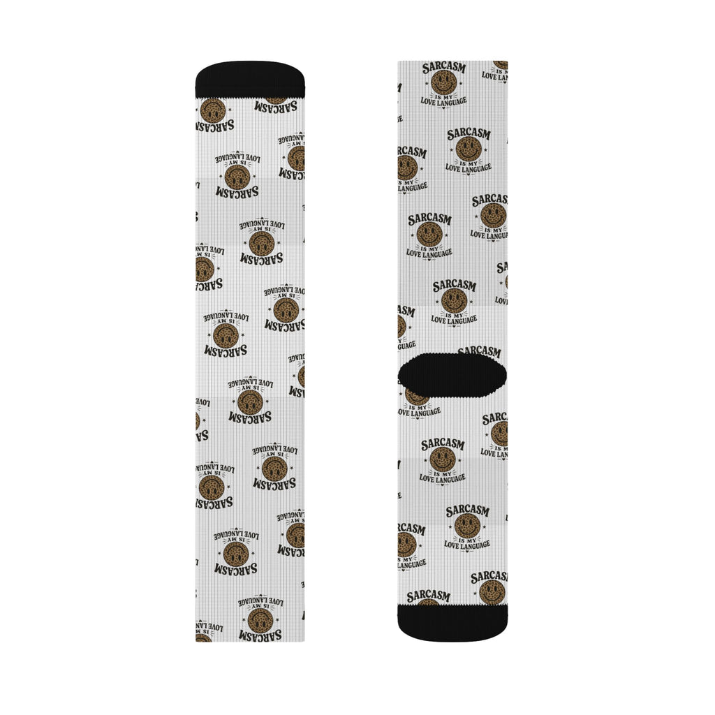 Sarcasm Crew Socks