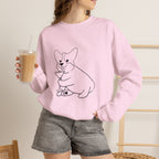 Corgi Cocktail Crewneck Sweatshirt