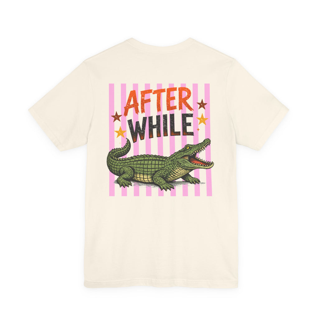 Later Alligator Graphic T-Shirt – Retro Crocodile Graphic Tee