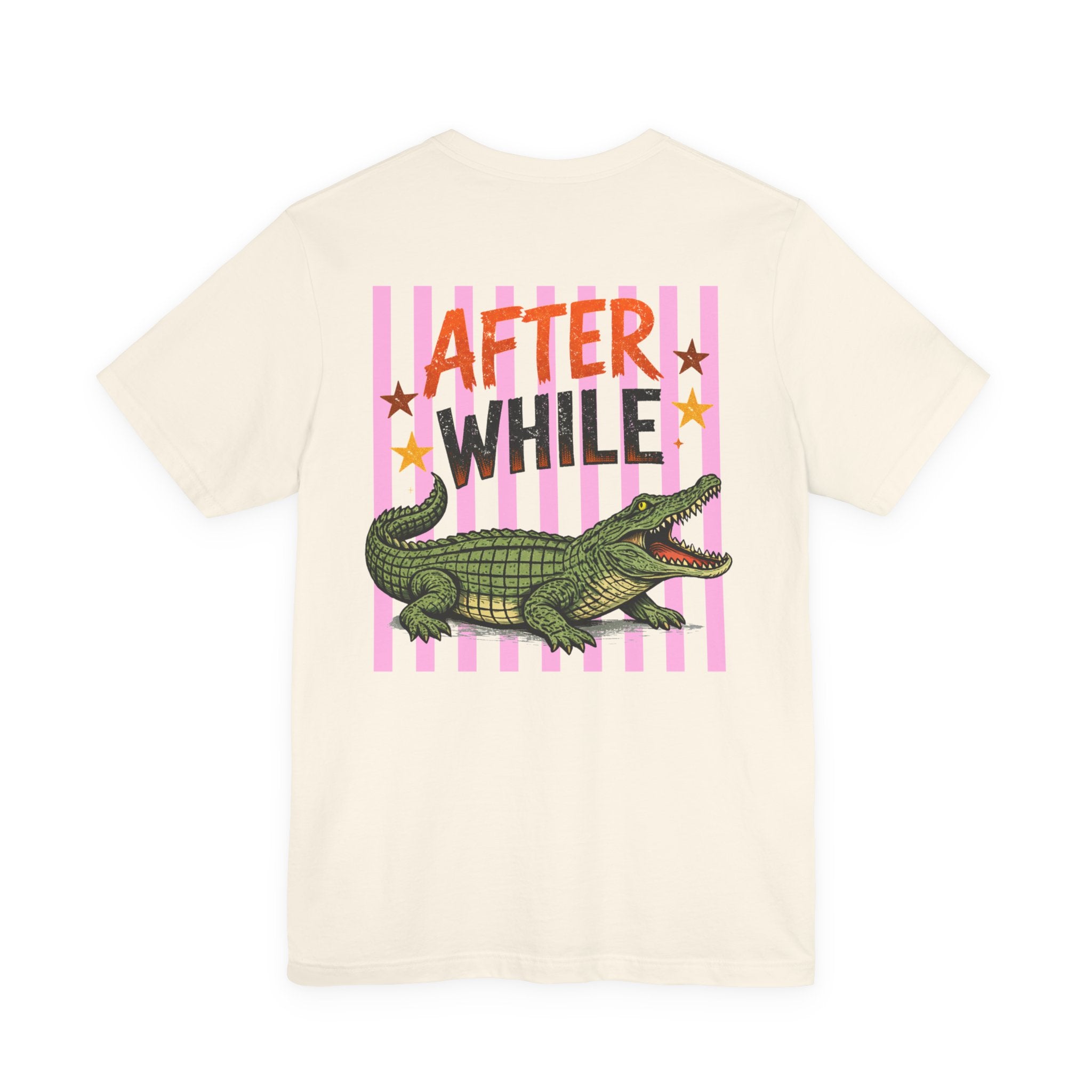 Later Alligator Graphic T-Shirt – Retro Crocodile Graphic Tee