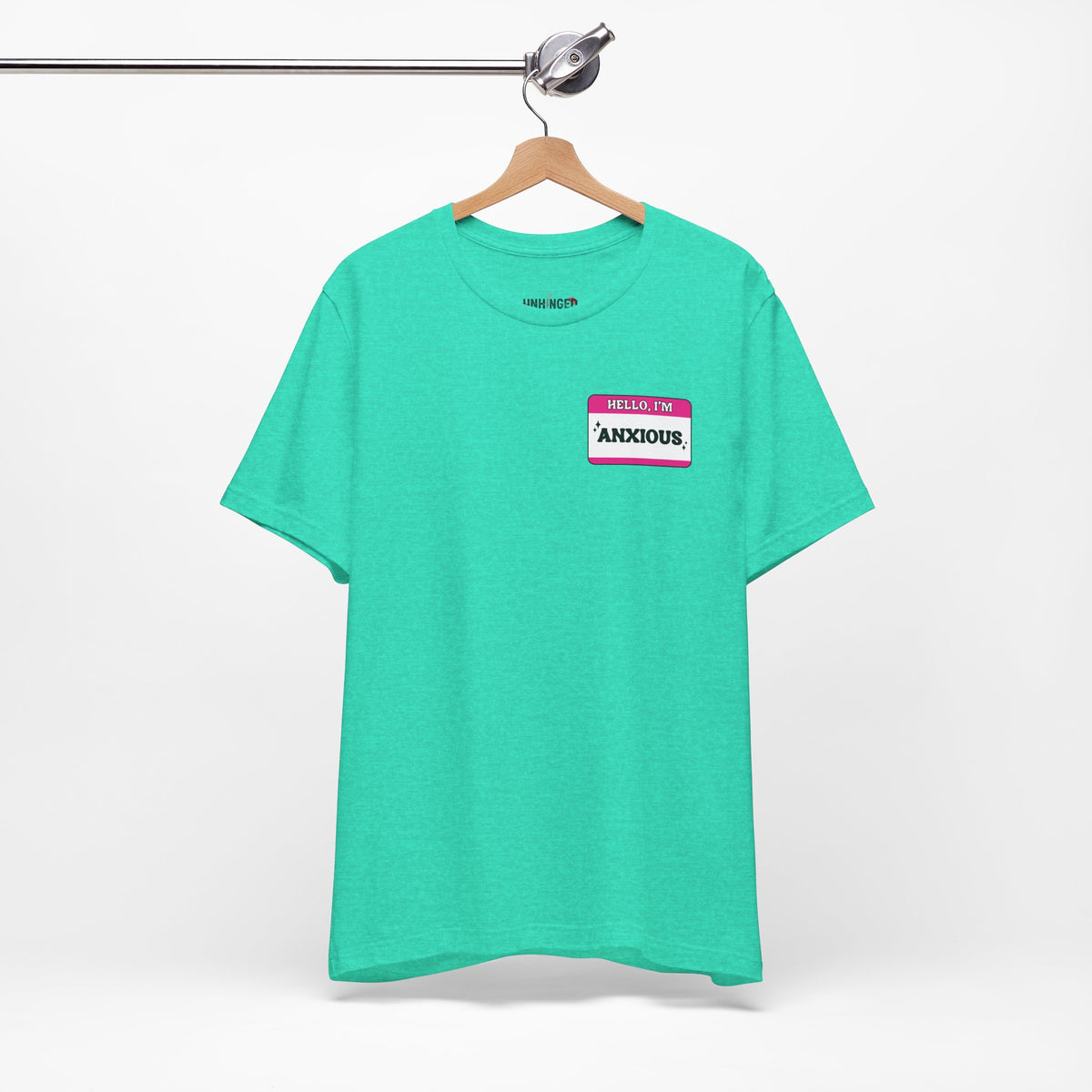 'Hello I'm Anxious' Graphic T‑Shirt
