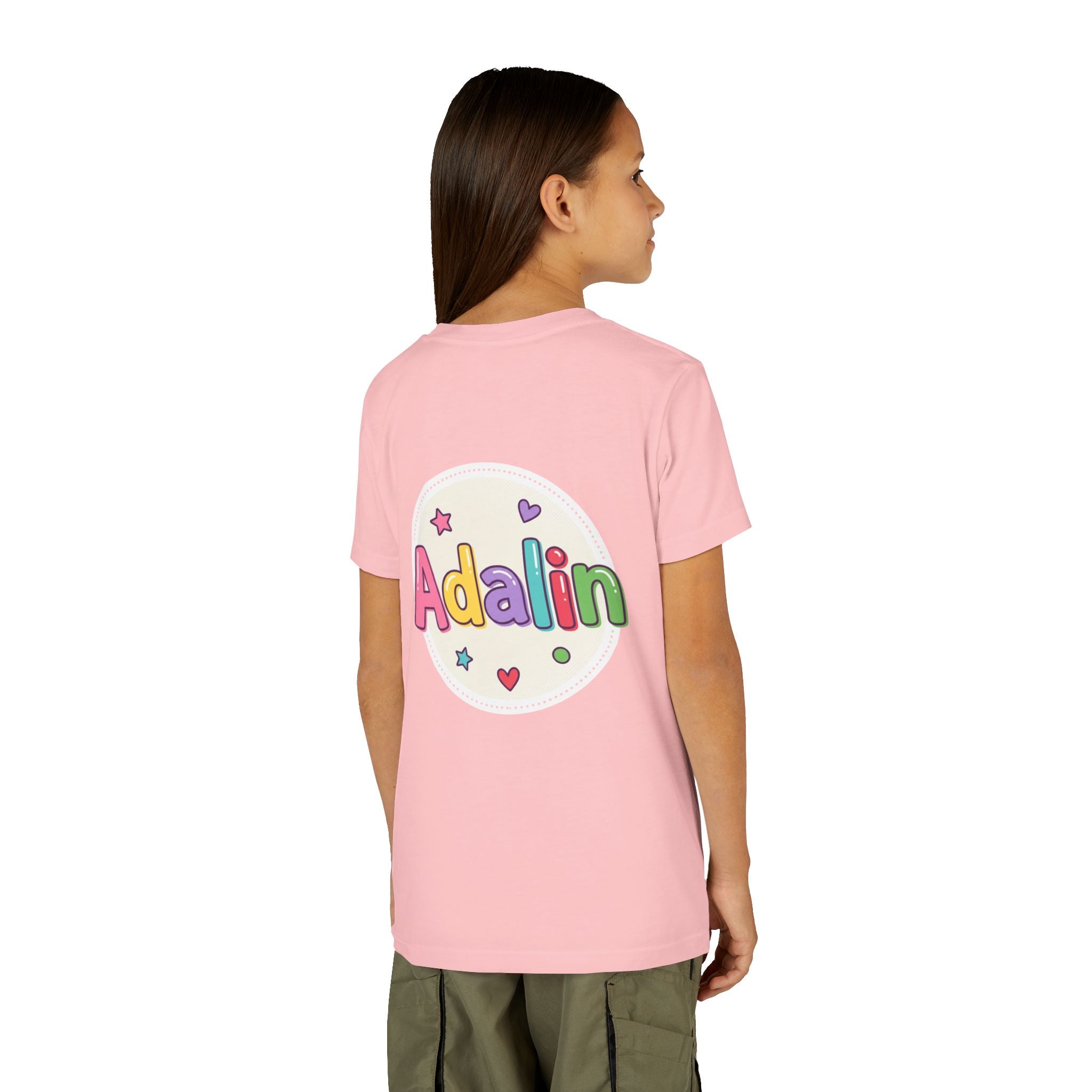 "First Grade" Colorful Back-to-School Shirt (Personalized Name Option)