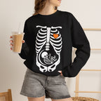 Pregnant Skeleton Crewneck Sweatshirt