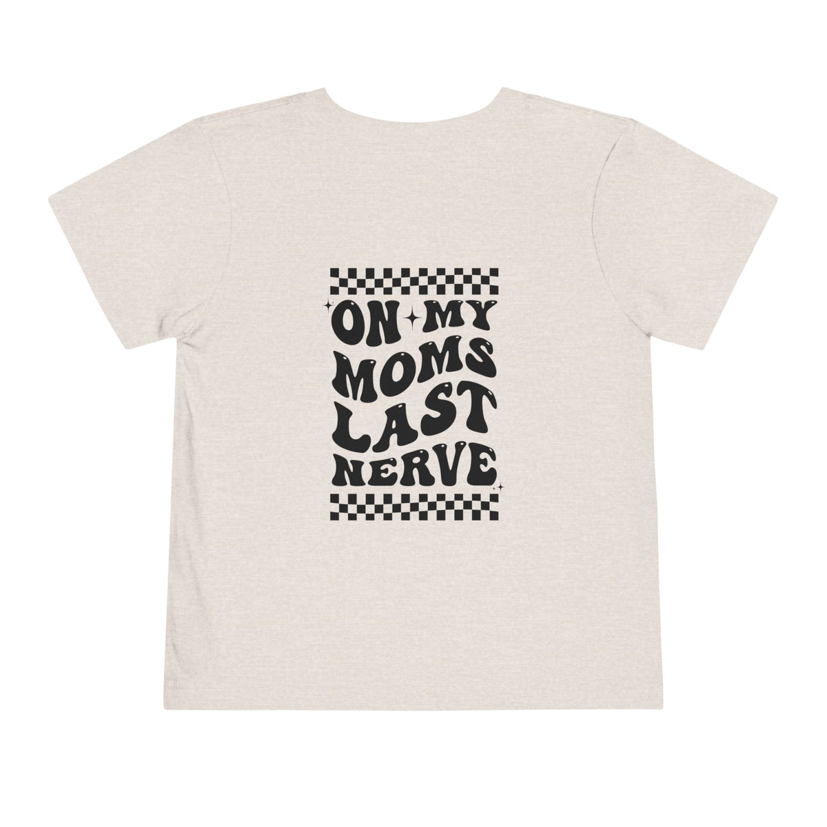 “On My Mom’s Last Nerve” Vintage Rock Toddler Tee