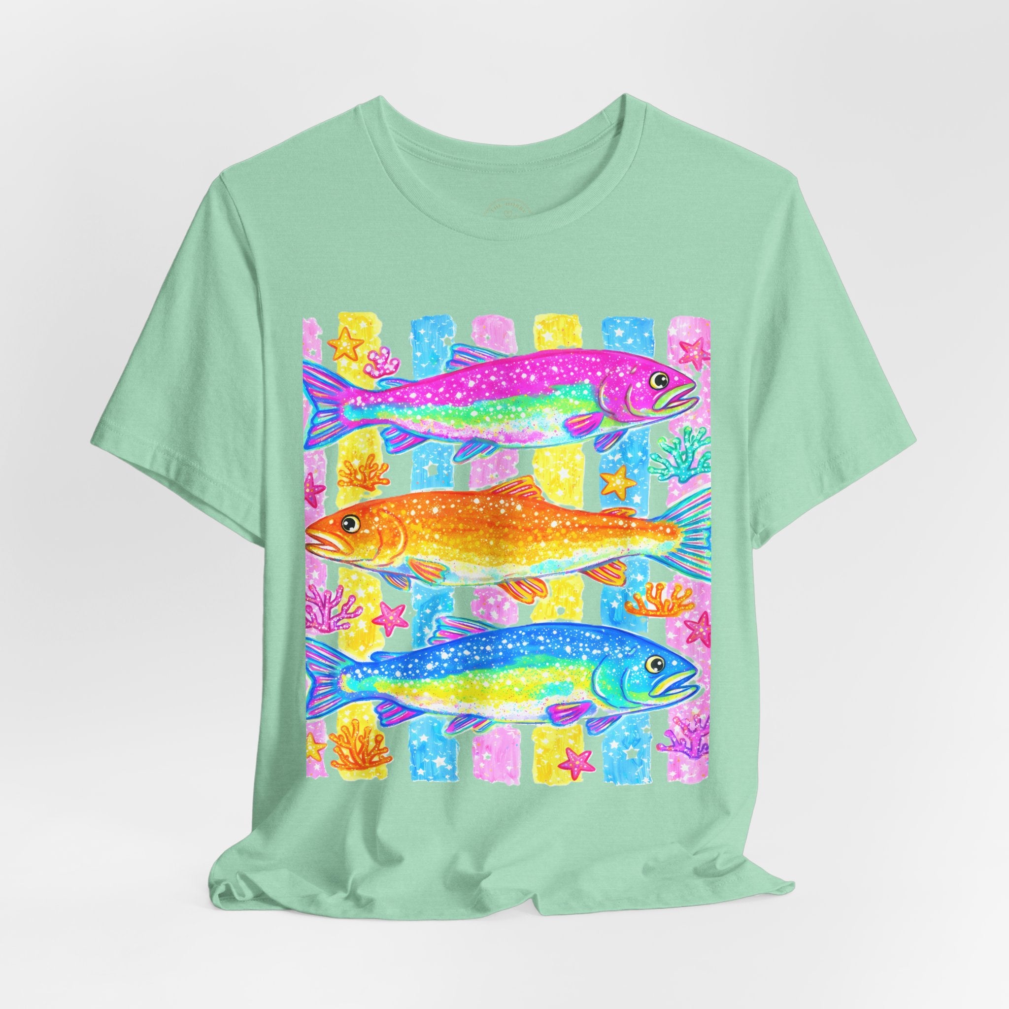 Tropical Fish  Beachy Summer Tee