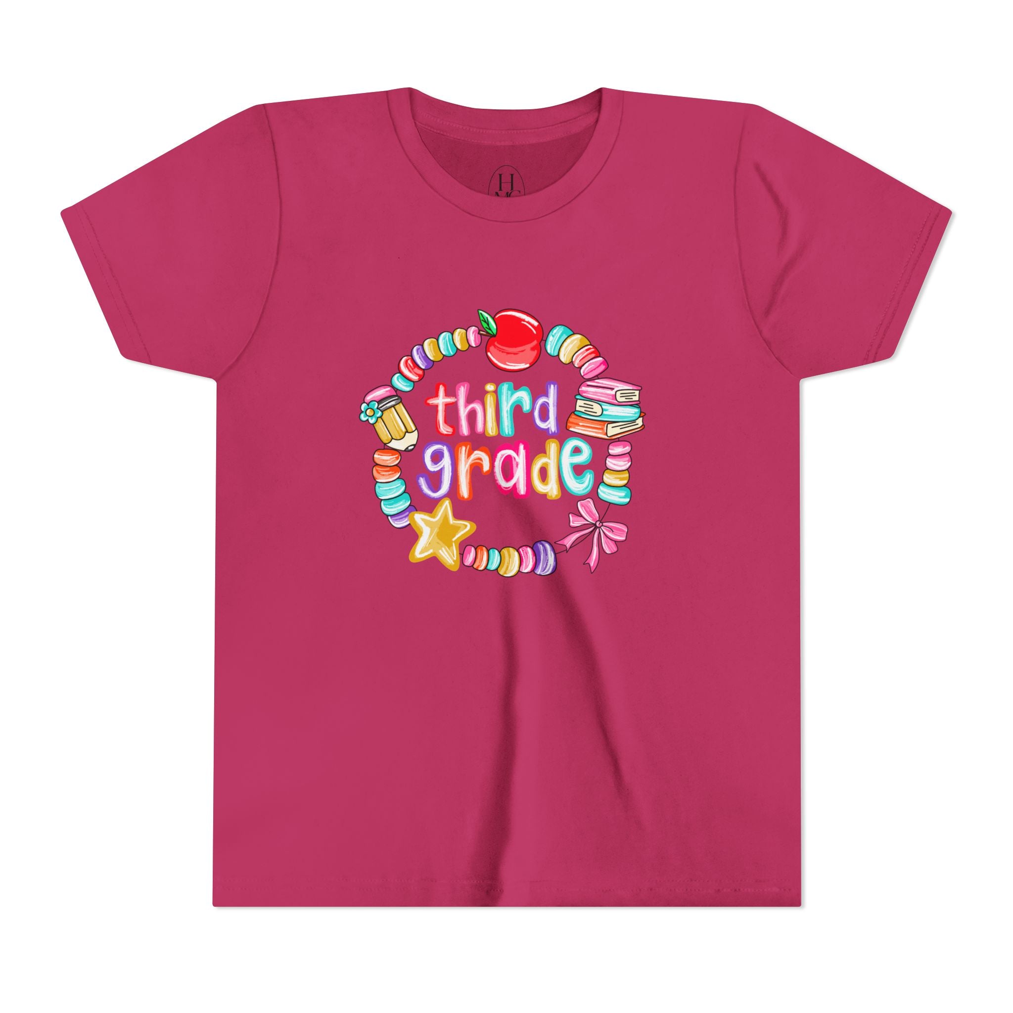 Third Grade  Back-to-School Shirt with Name Personalization