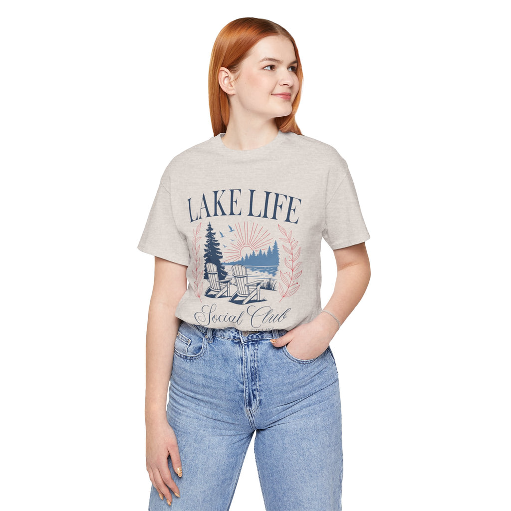 "Lake Life Social Club"  Graphic Tee