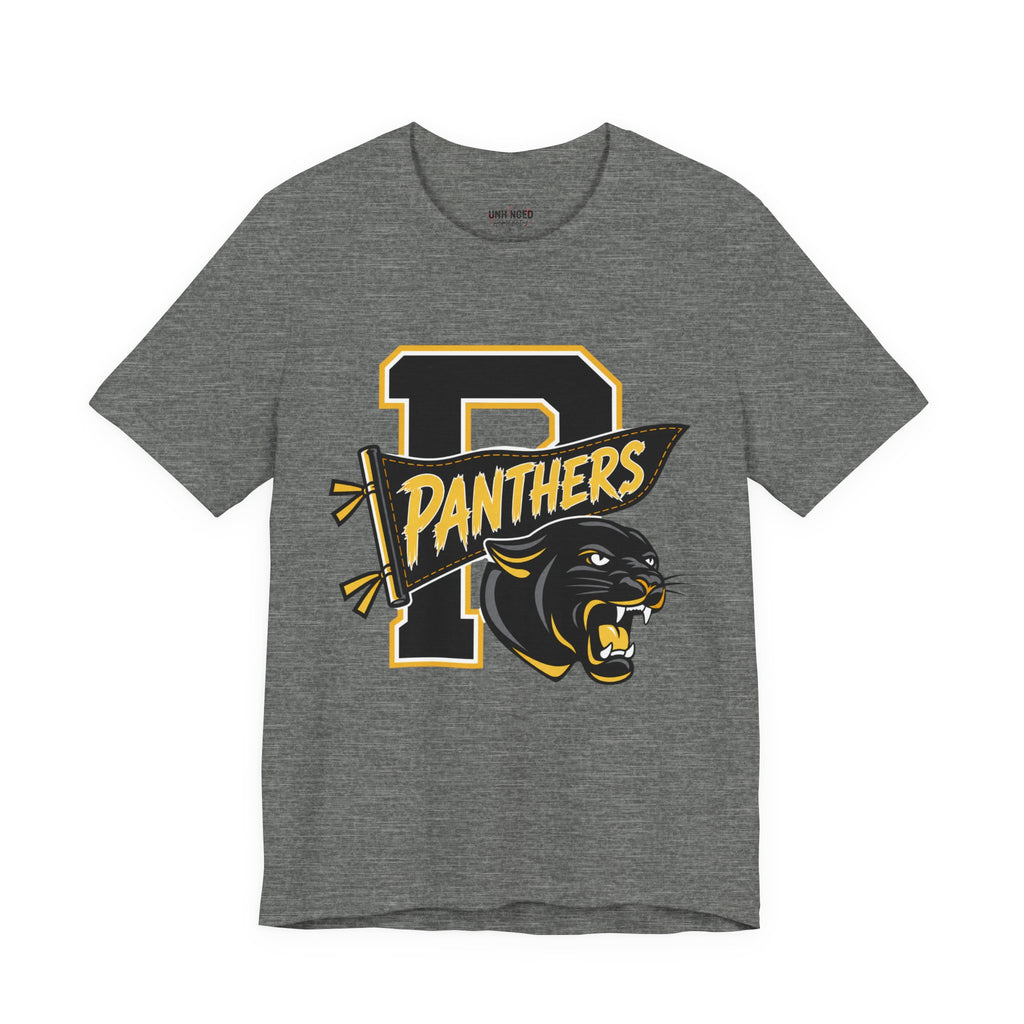 Panthers Vintage Letterman Tee