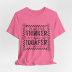 Thinker But IDGAFer Graphic T‑Shirt