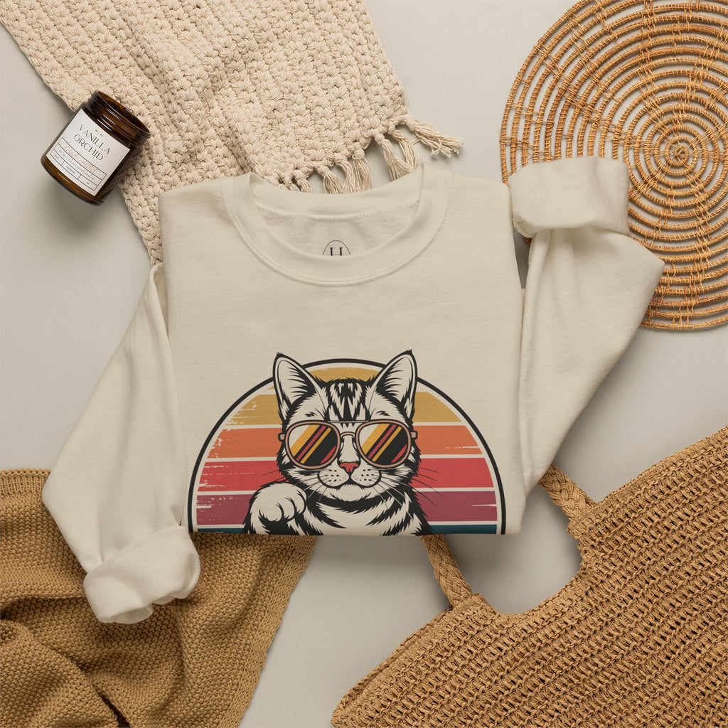 I Do What I Want Cat Crewneck Sweatshirt