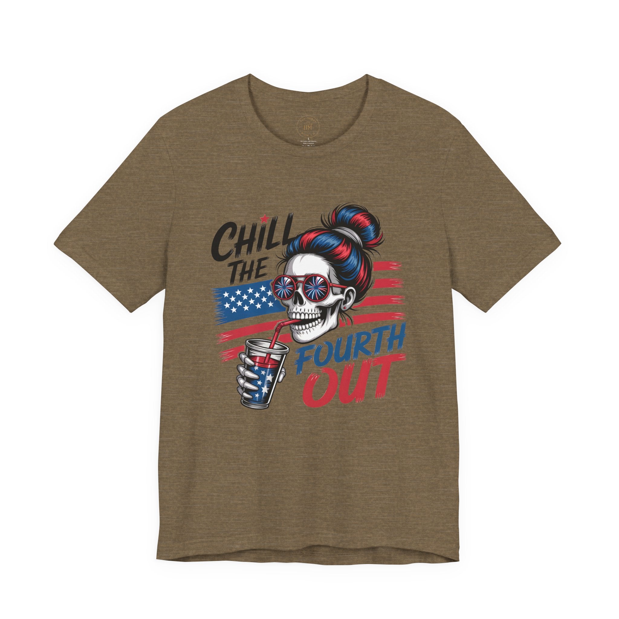 "Chill the Fourth Out" Fourth of July T-Shirt