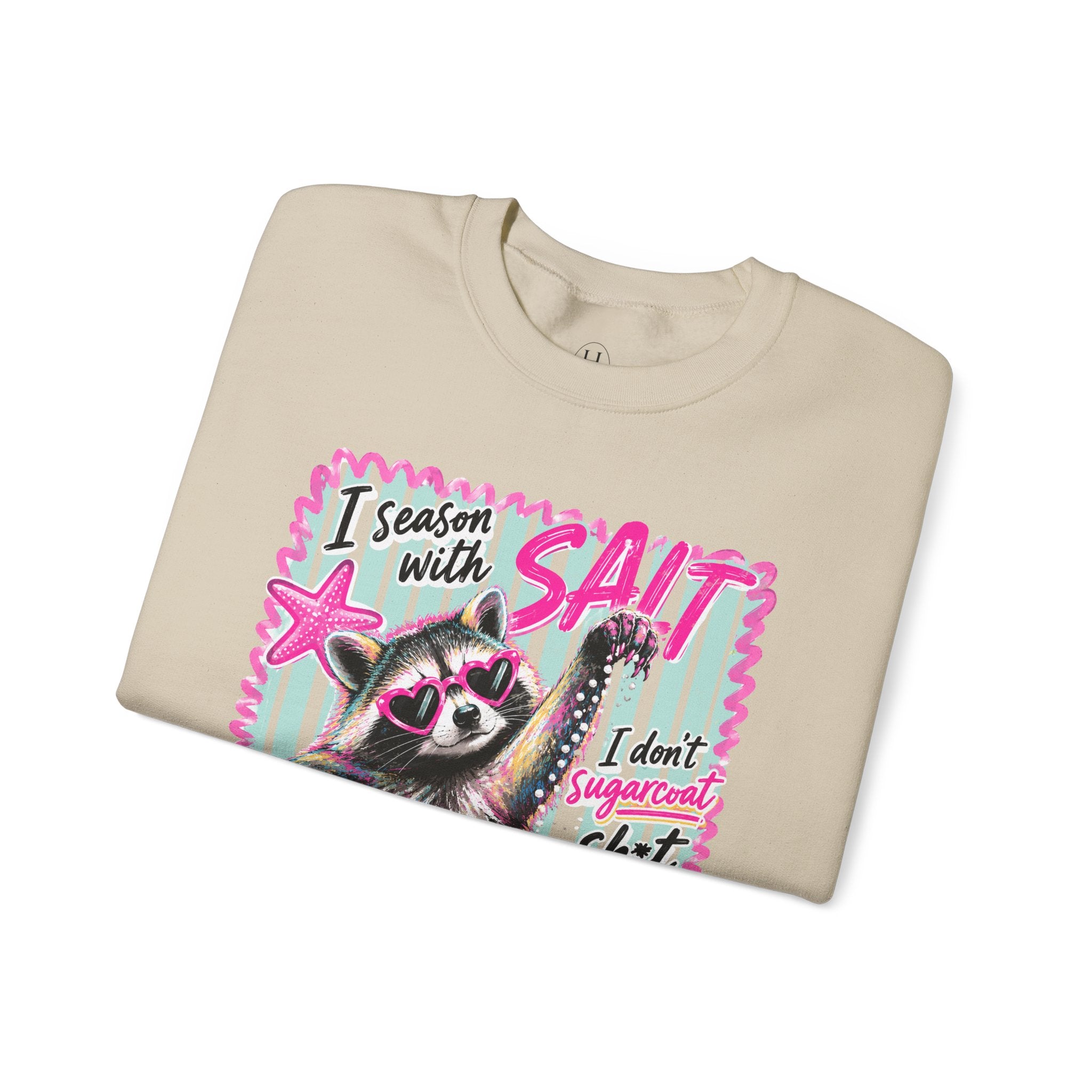 'I Season With Salt' Graphic Sweatshirt