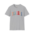 Teacher Colorful Patchwork Letters T-Shirt — Back to School Gift