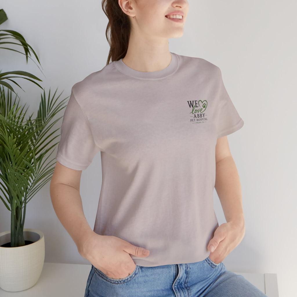 Love Is a Four-Legged Word  — Abby Pet Hospital Veterinary Tee