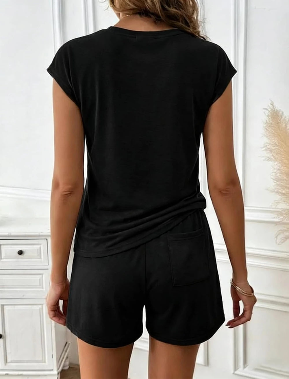 Womens Lounge Short Set