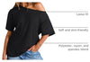 Oversized Off Shoulder T-Shirt
