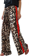 Leopard Wide Leg Pants