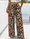 Leopard Wide Leg Pants